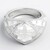 Anello in argento con Quarzo Bianco (MONOSONO COLLECTION)
