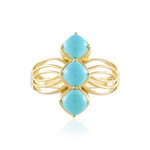 Sleeping Beauty-Türkis-Silberring (Faszination Türkis)