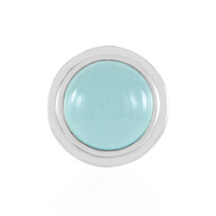 Zilveren hanger met een Aqua Chalcedoon (MONOSONO COLLECTION)