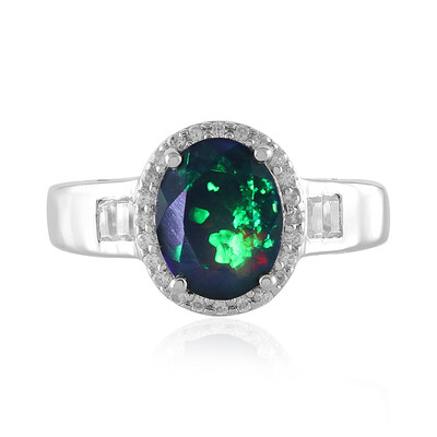 Anello in argento con Opale Mezezo