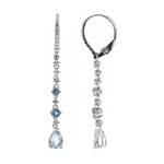 Orecchini in oro con Acquamarina Brasiliana AAA (CIRARI)