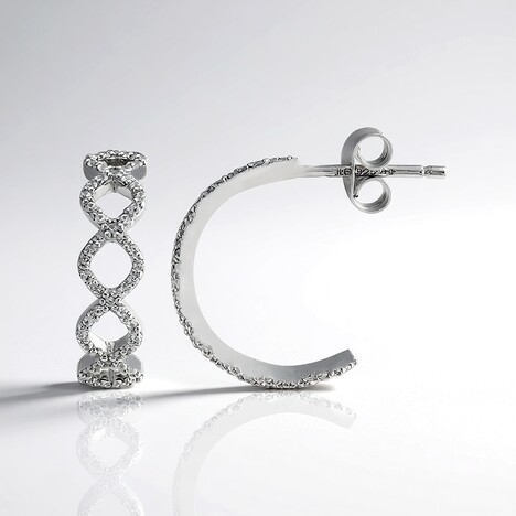 Orecchini in argento con Zircone