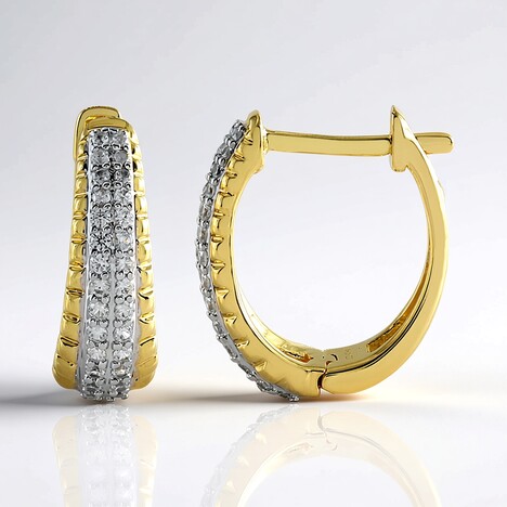Orecchini in argento con Zircone