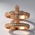 Anello in oro con Diamante Rose de France SI1 di Argyle (Annette)