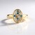 Anello in oro con Diamante Cioccolato I2 (SUHANA)