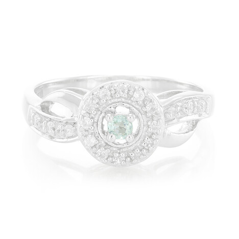 Paraiba Tourmaline Silver Ring