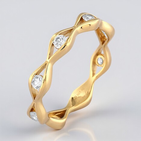 Anello in argento con Zircone (de Melo)