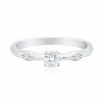 Anello in oro con Diamante SI1 (G) (Annette)