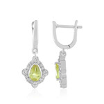 Sphene Silver Earrings