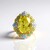 Anello in argento con Quarzo Ouro Verde (Gems en Vogue)