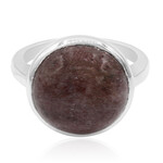 Anello in argento con Thulite