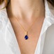 Collana in oro con Tanzanite AAA