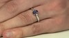 Bague en argent et Tanzanite