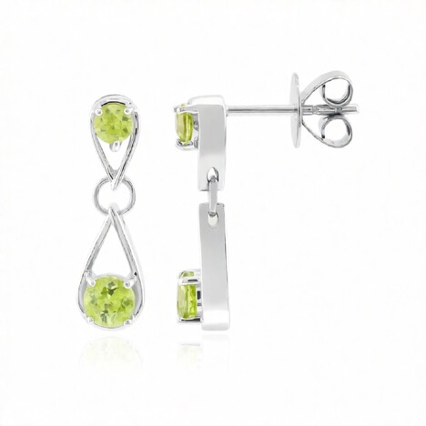 9K Capelinha Sphene Gold Earrings