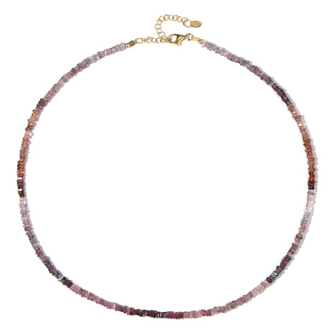 Spinell-Silberhalskette