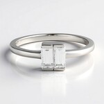 Anello in argento con Zircone