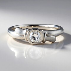 Anello in argento con Zircone