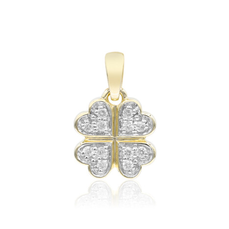 SI1 (G) Brillant-Goldanhänger (Annette)