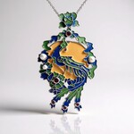 Collana in argento con Perla d'Acqua Dolce Bianca (Adela Silber)