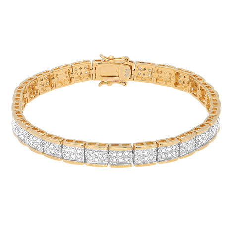 PK (H) Diamant-Silberarmband