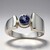 Anello in argento con Tanzanite (non riscaldata) (Pallanova)