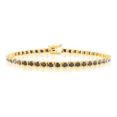 9K Black Diamond Gold Bracelet (de Melo Gold)