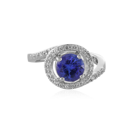 Anello in argento con Tanzanite