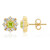 Sphene Silver Earrings
