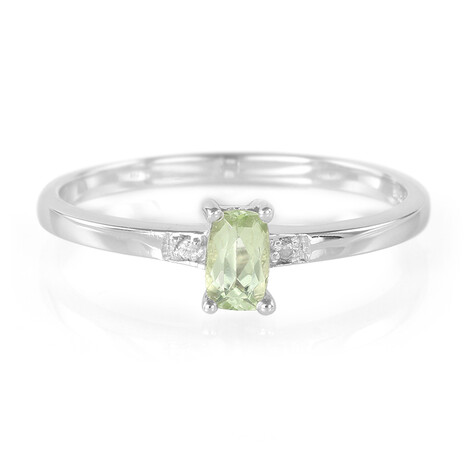 Kupfer-Turmalin-Silberring