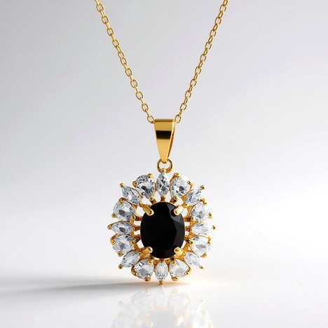 Collana in argento con Granato