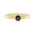 Anello in argento con Iolite