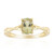 Bague en or et Diaspore à couleur changeante
