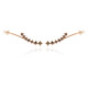 Boucles d'oreilles en or et Diamant rose de France SI1 d'Argyle  (Annette)