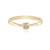 Anillo en oro con Diamante chocolate I2 (SUHANA)