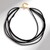 Collana in argento con Spinello Nero