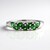 Anello in argento con Tsavorite della Tanzania