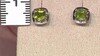 Pendientes en plata con Vesuvianita
