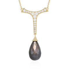 Collana in argento con Labradorite Dorata Maniry