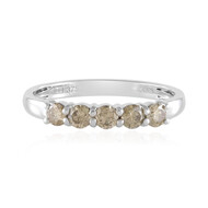 I2 Schokoladen-Brillant-Goldring (SUHANA)