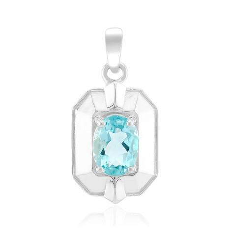 Ciondolo in argento con Fluorite Braldu (Pallanova)