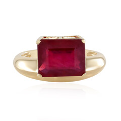 Bague en or et Rubis de Madagascar (de Melo)