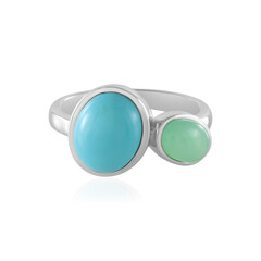 Bague en argent et Turquoise Sleeping Beauty (KM by Juwelo)