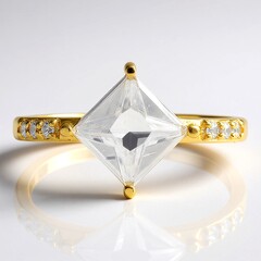 Anello in argento con Zircone