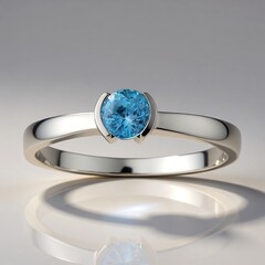 Anello in argento con Zircone Ratanakiri