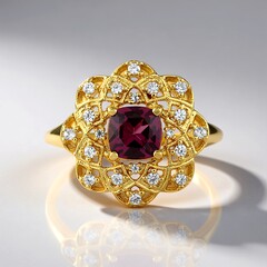Anello in argento con Umbalite