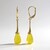Orecchini in argento con Calcedonio Giallo (KM by Juwelo)