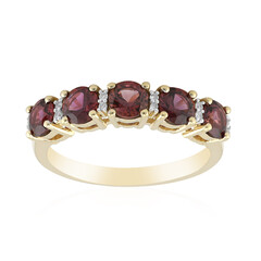 9K Songea Ruby Gold Ring