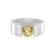 Anello in argento con Berillo Giallo
