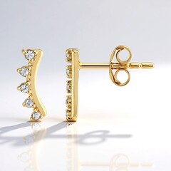 Orecchini in argento con Zircone