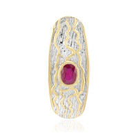 Bemainty Ruby Silver Pendant